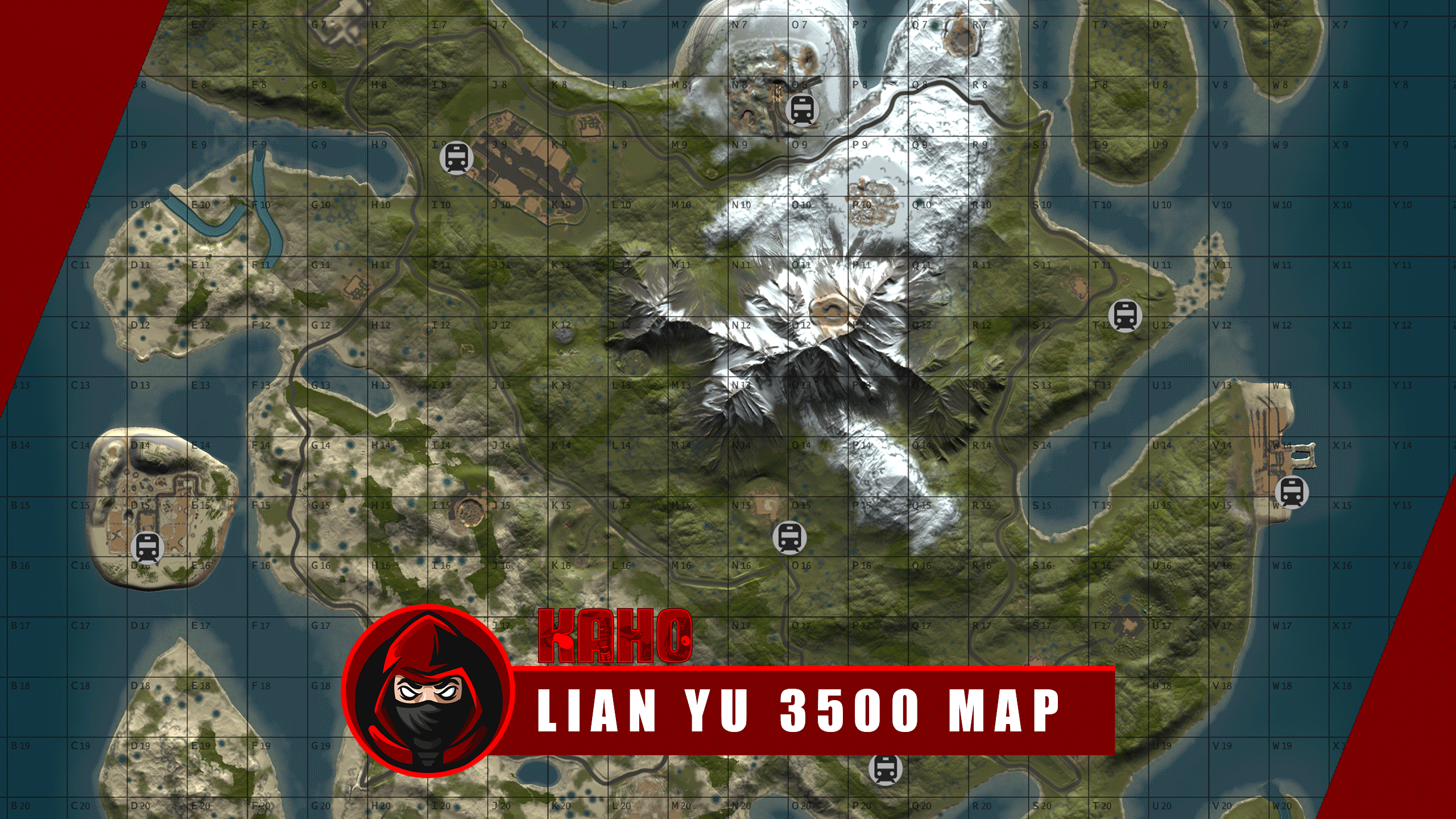 Lian Yu - 3500 Map by Kaho