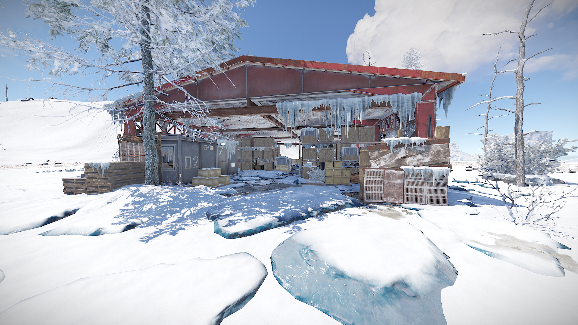 Snowy Mining Outpost