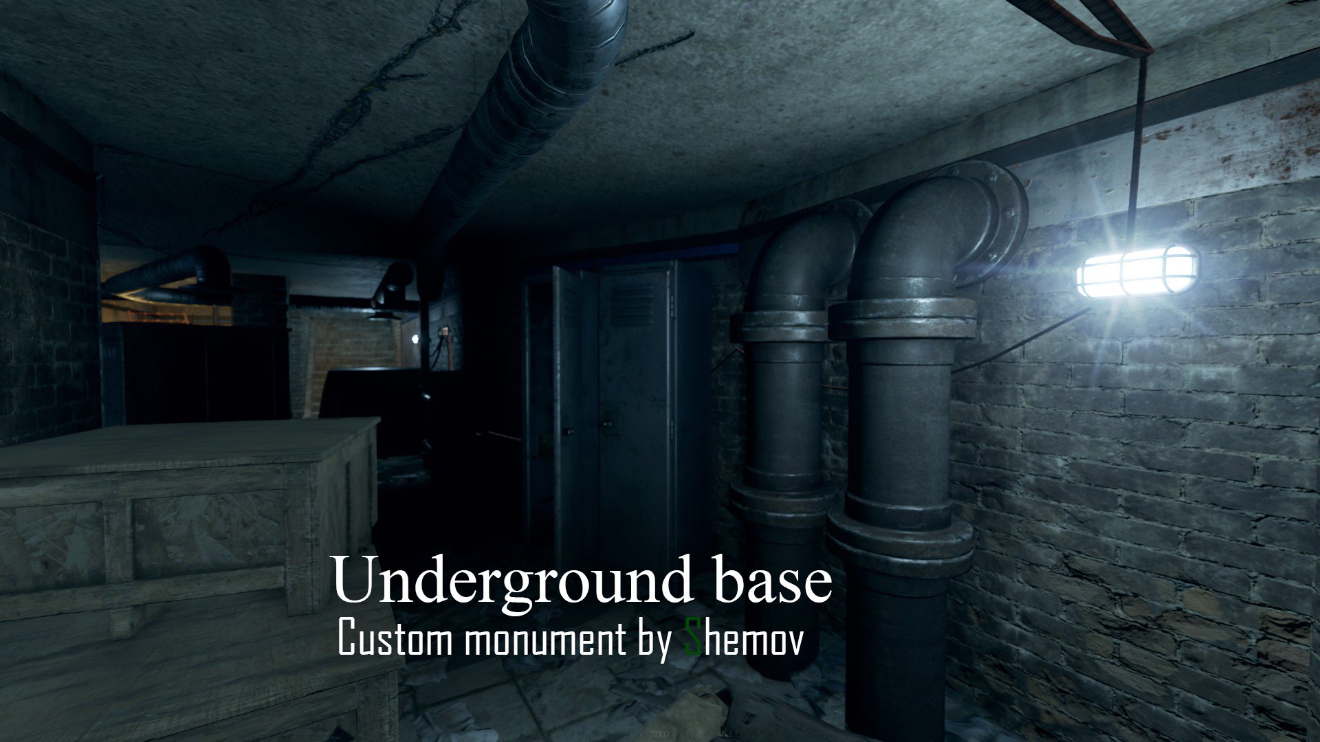 Underground base | Custom place to build a base and looting by Shemov