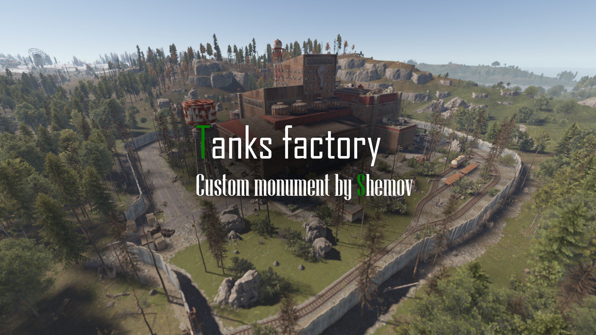 Tanks factory | Custom monument by Shemov