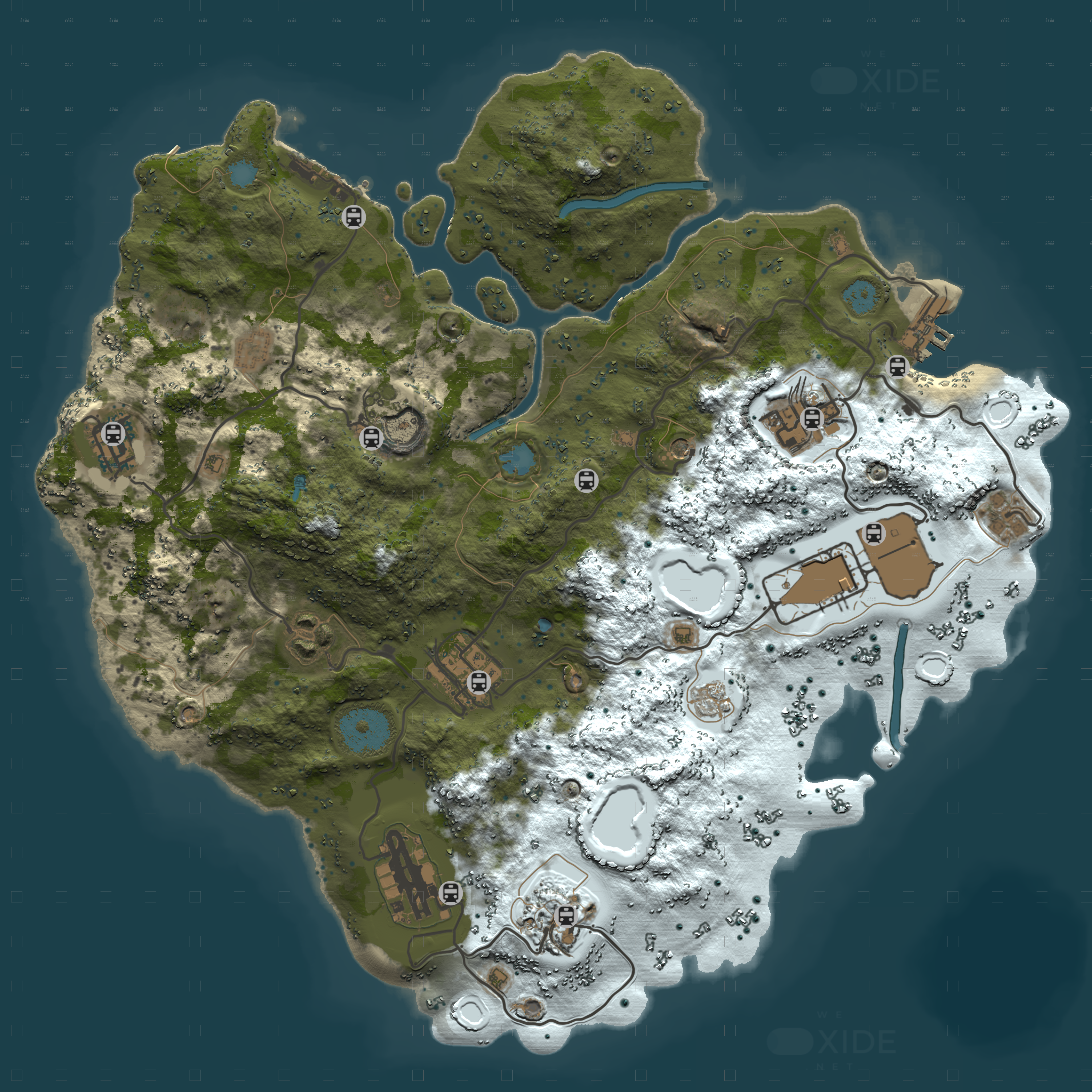 Dreaded Island 3500 Custom Map