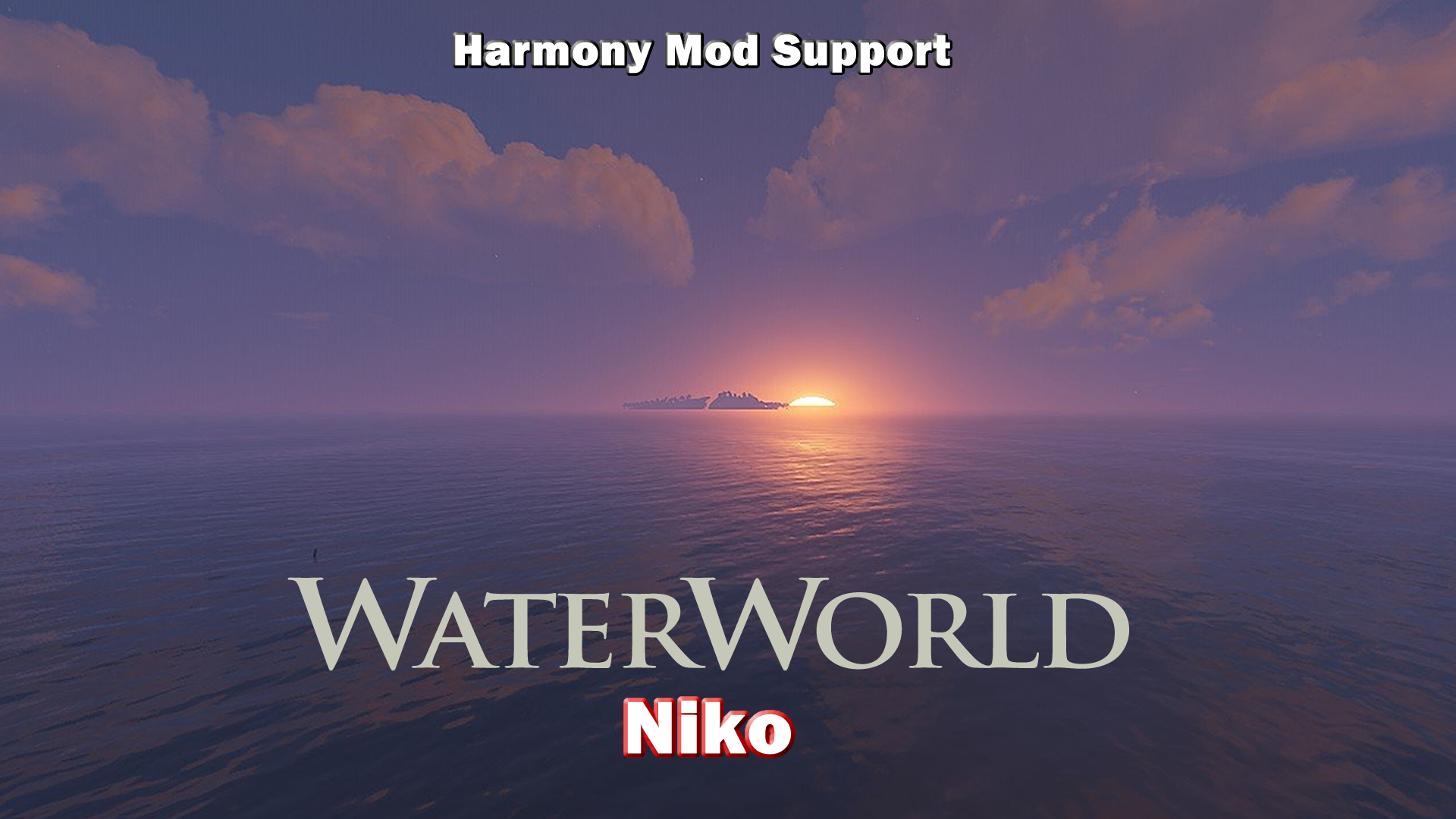 Waterworld Custom Map by Niko (Harmony Mod Support)