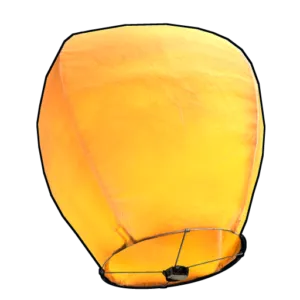 Sky Lantern Orange Size