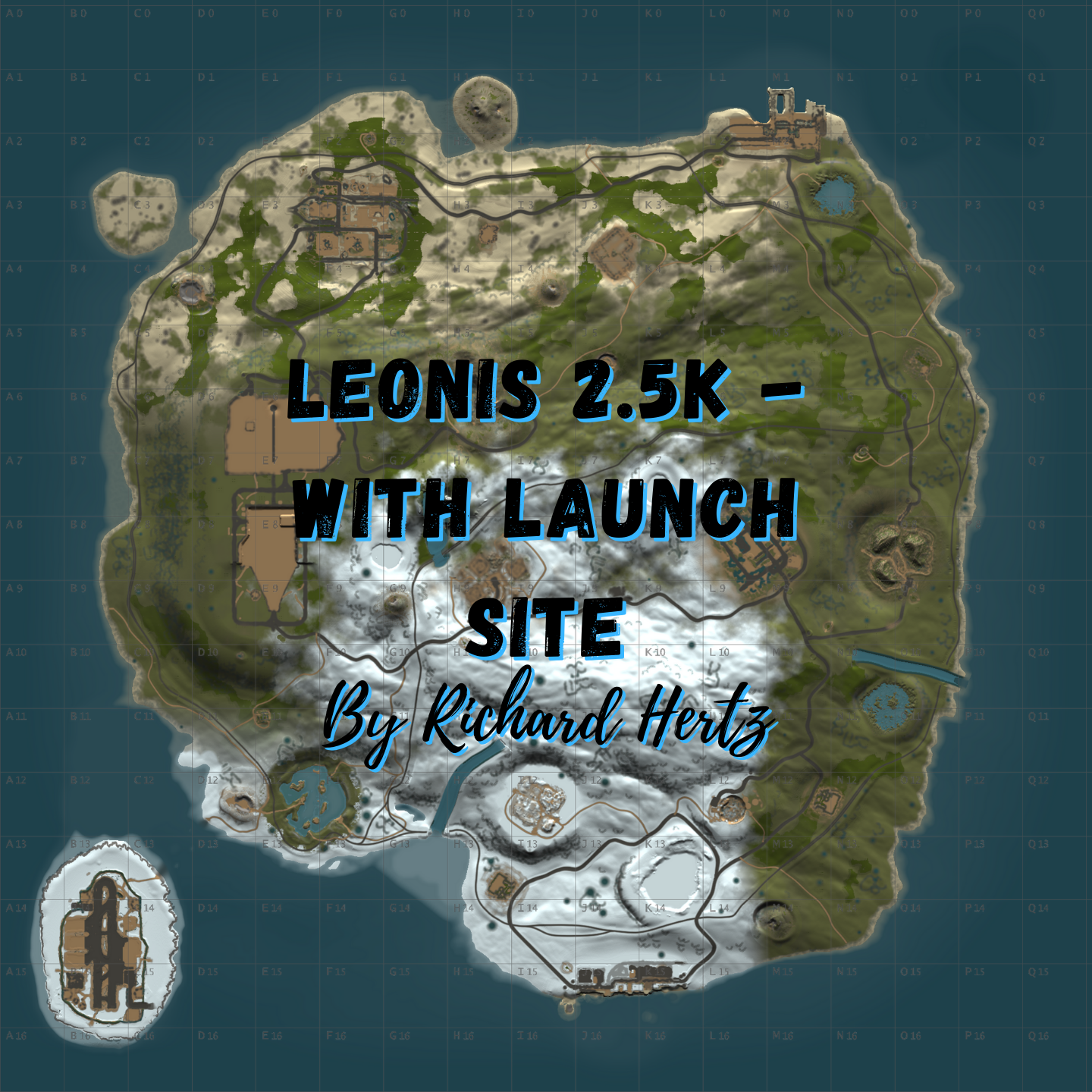 Leonis 2.5K - With Launch Site and Railway
