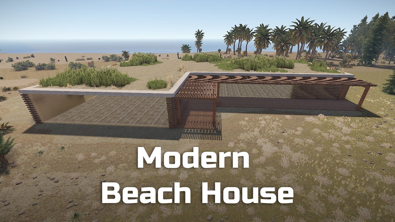 Modern Beach House | Place For Building