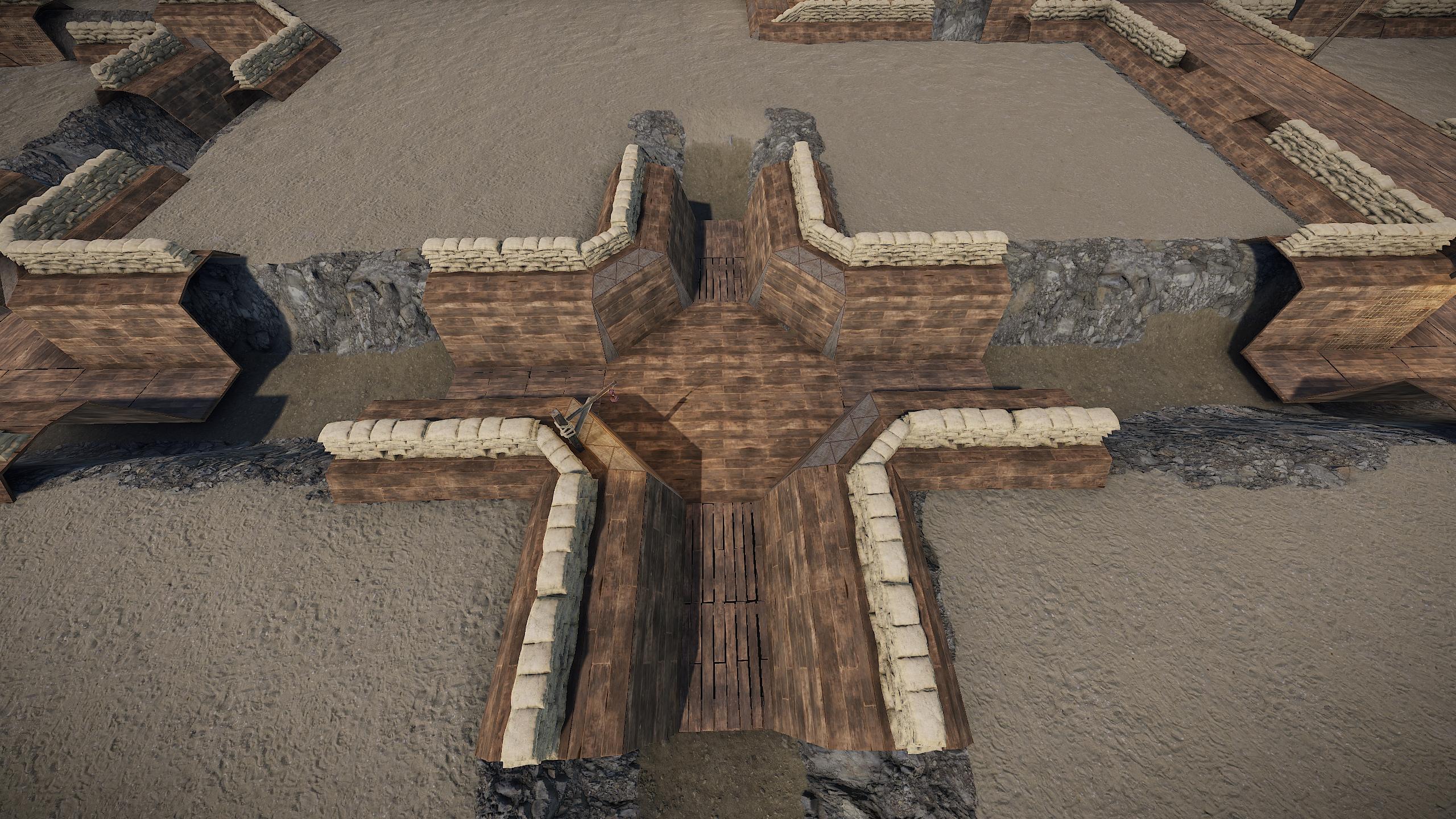 Modular Trench System prefabs for Rust / Rustedit