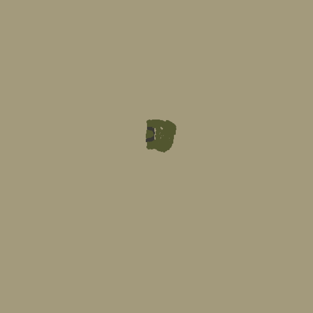 2D terrain preview of 