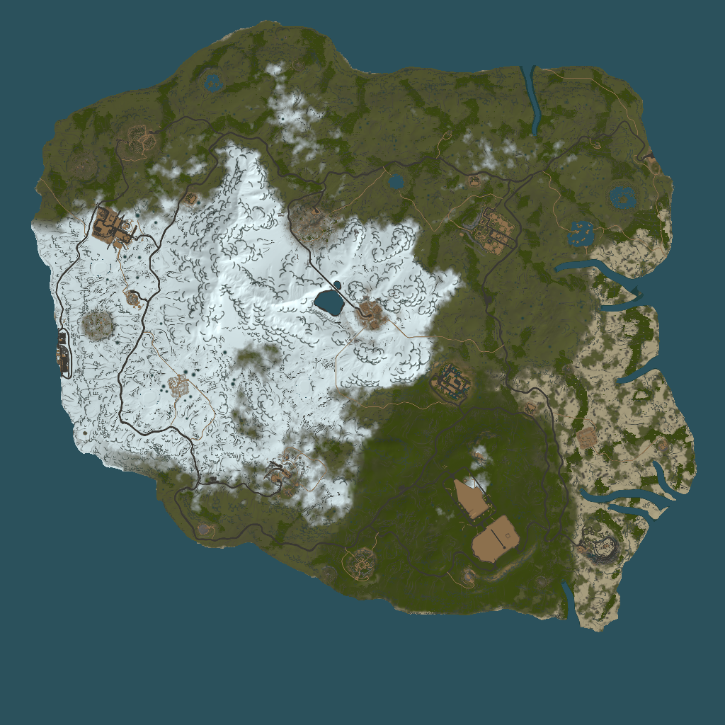 Poland 4K Custom Map